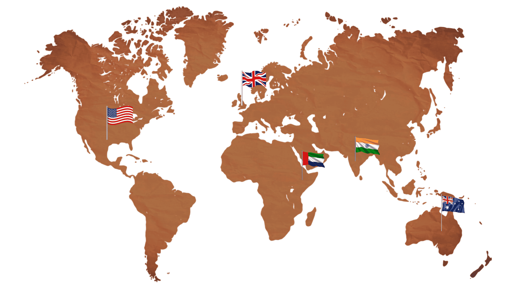 AaharPack Global Export Map