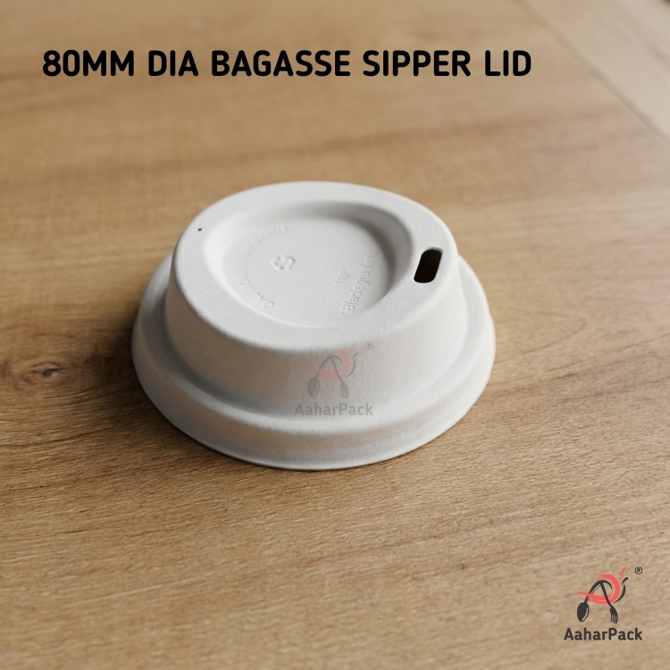 80 MM Dia Bagasse Sipper Lid
